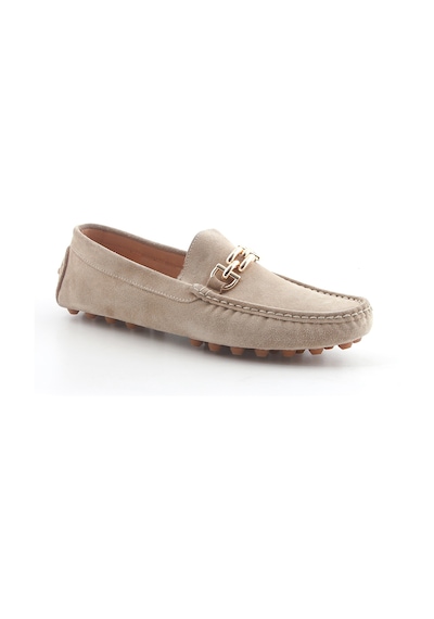 Biscuit Süet Oxford Klasik Erkek Tz-13804 John May Bisküit Süet Açık Kahverengi