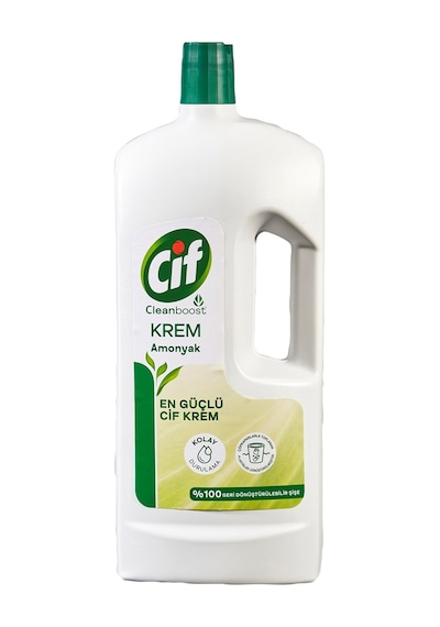 Cif Sıvı Krem 1,5l Amonyaklı Temizleyici - Işıltılı Yüzeyler 2'li Ekonomik Paket - 2 Adet Tarı 2'li Set