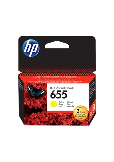 HP 655 Sarı Mürekkep Kartuşu (CZ112AE) - 600 Sayfa