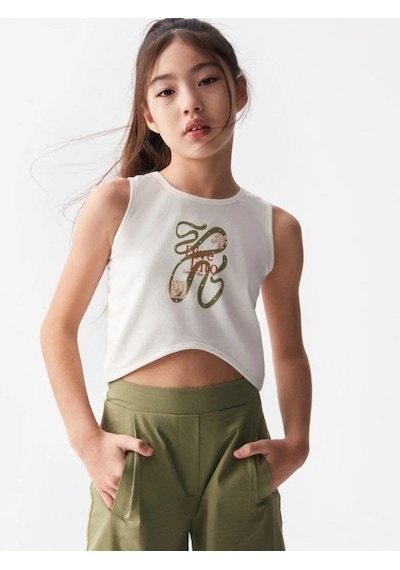 Nk Kids Kız Çocuk Kıta Pantolon-13995-haki Haki