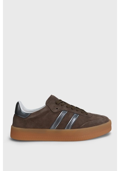 Lufian Davıd Erkek Deri Sneaker Ayakkabı Kum Kum 112230253100580 Kum