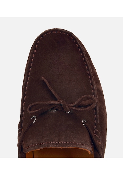 Hotiç Erkek Süet Deri Kahverengi Fiyonk Detaylı Günlük Loafer 02ayh319930a480 02ayh319930a480