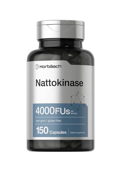 Horbäach Nattokinase 4000 Fu 150 Capsules