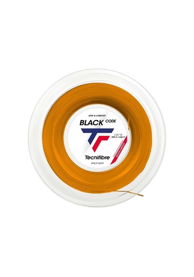 Tecnifibre Black Code Fire 16/1.28 200m Rulo Kordaj 04rbl128xr