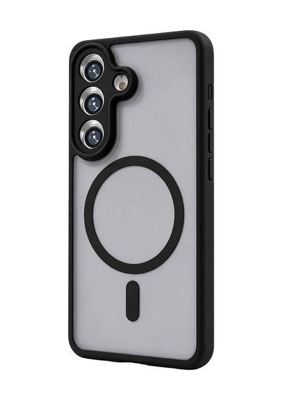 Samsung Galaxy A56 Loji Magsafe Kapak - Siyah Evimdeyokyok