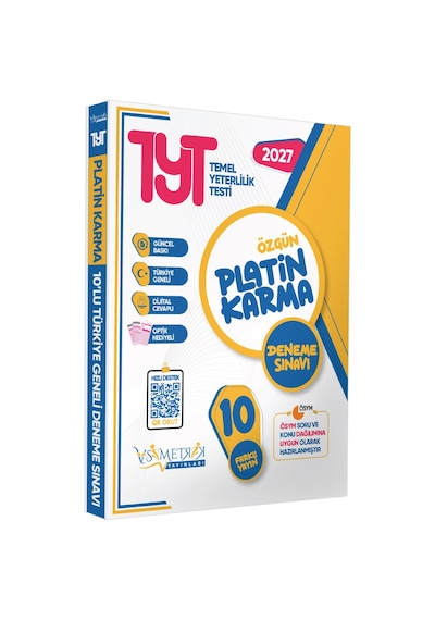 2027 YKS-TYT Platin Karma Yayınlar Kurumsal 10lu Paket Deneme Sınavı Türkiye Geneli