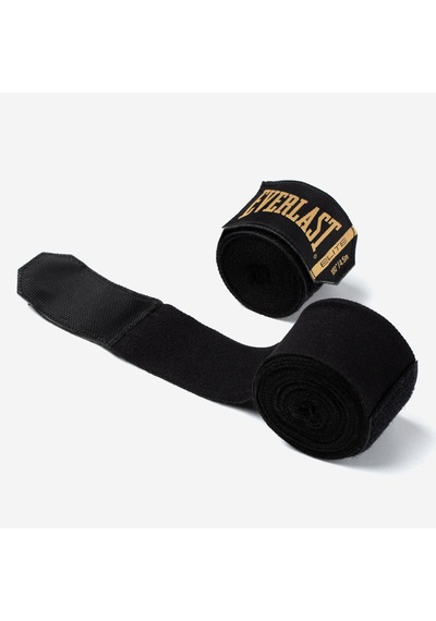Everlast Elite Boxing Hand Wraps 180" Black/gold 101 Beyaz