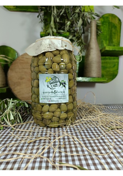 Aydın Yöresi Memecik Cinsi Sofralık Tatlandırılmış Kırma Zeytin 2 Kg