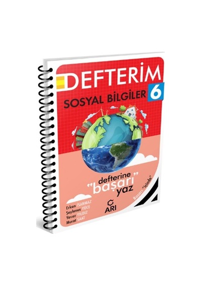 Arı Yayıncılık 6. Sınıf Sosyal Bilgiler Akıllı Defteri