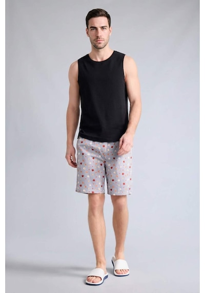 Defacto New Regular Fıt Cepli Kısa Boy Poplin Şort H5519ax26spnv135 Lacivert-nv135