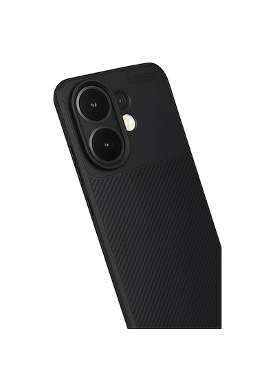 Vivo V60 5g Auto Focus Karbon Kapak - Siyah 0.2M-Çok Renkli