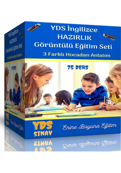 Yds Hazırlık İngilizce Görüntülü Eğitim Seti 75 Ders Videosu