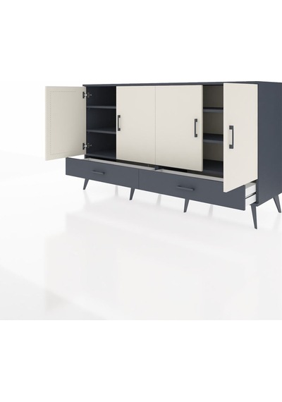 Hyperion Konsol 6 Raflı 2 Çekmeceli 4 Kapaklı 176x44x99 Antrasit-aytaşı/antrasit Antrasıt/aytası - Antrasıt Hyperion Konsol 6 Raflı 2 Çekmeceli 4 Kapaklı 176x44x99 Antrasit-aytaşı/antrasit Antrasıt/aytası - Antrasıt