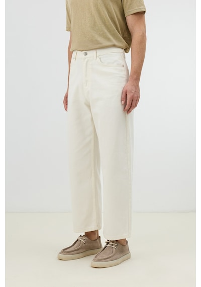 Antioch Relax Fit Erkek Jean Ekru