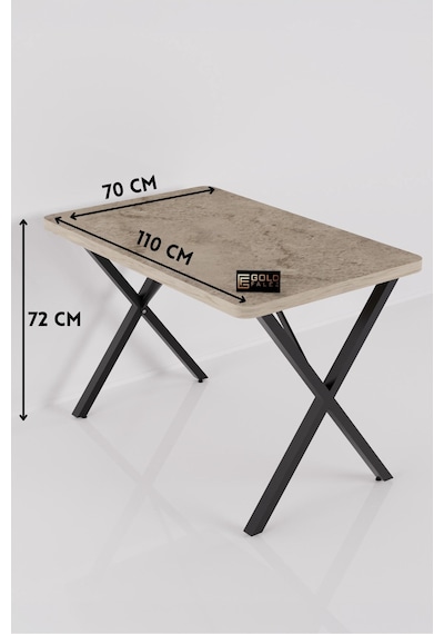 Reyo Falez 110x70 Cm Yemek Masası Modern Ahşap Görünümlü Mutfak Ofis Balkon Bahçe Kafe Masası Traverten 9831 Reyo Falez 110x70 Cm Yemek Masası Modern Ahşap Görünümlü Mutfak Ofis Balkon Bahçe Kafe Masası Traverten 9831
