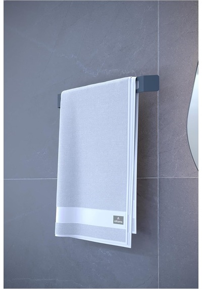Metal Banyo Seti Düz Tuvalet Kağıtlık Ve Kağıt Havlu/havlu Askısı 2'li Set, Modern Tasarım - Antrasit Çok Renkli Metal Banyo Seti Düz Tuvalet Kağıtlık Ve Kağıt Havlu/havlu Askısı 2'li Set, Modern Tasarım - Antrasit Çok Renkli