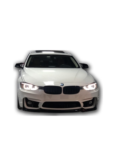 Bmw F30 - F80 M3 Ön Lip Ön Tampon Lipi Parlak Siyah A Kalite Plastik