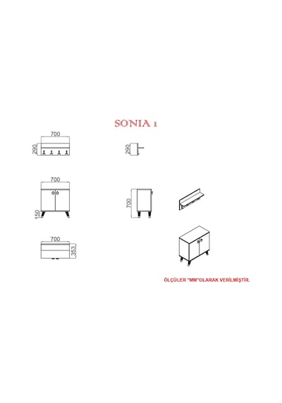 Kalenderdekor1 Kalender Dekor Sonia-1-2 Sn02 Portmanto Vestiyer Ayakkabılık