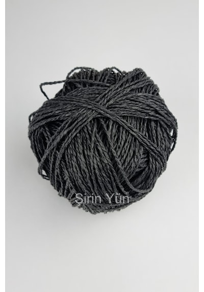 Sarılmış Kağıt İp 100 Gram Siyah