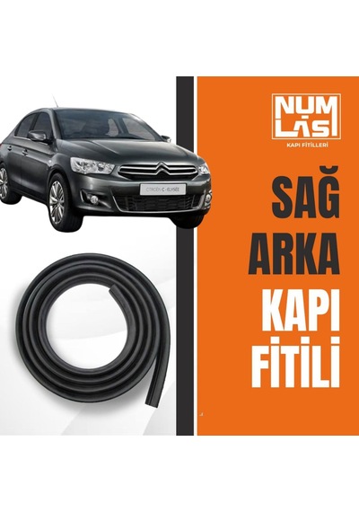 Citroen C-elysee Sağ Arka Kapı Fitili-a Kalite-numlas-nm3447