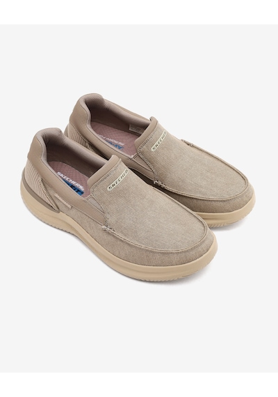 Skechers Hastıng Fıelden Erkek Bej Günlük Ayakkabı 205066 Tpe Bej
