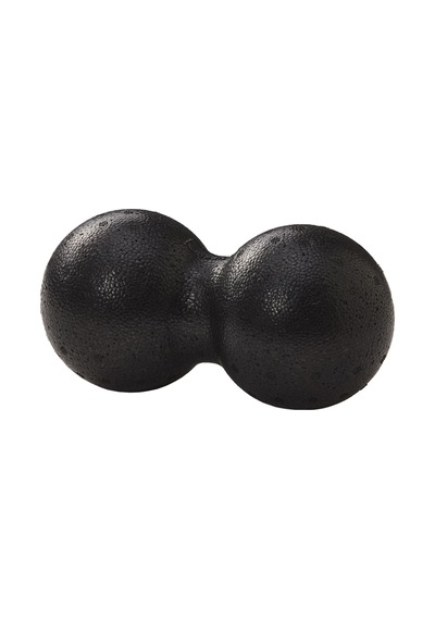 Actifoam Peanut Lacrosse Massage Ball El Ayak Fıstık Masaj Topu Orta Sert-Siyah Sarı