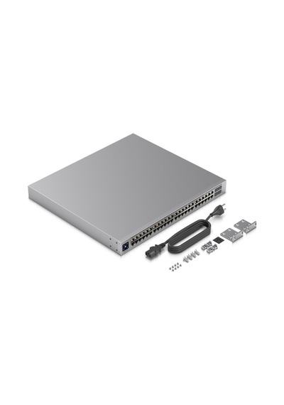 Ubiquiti USW-PRO-48-POE 48 Port Gigabit 48 Port Poe 600W +4 Port 10 GigaBit SFP Metal Kasa Yönetilebilir Switch