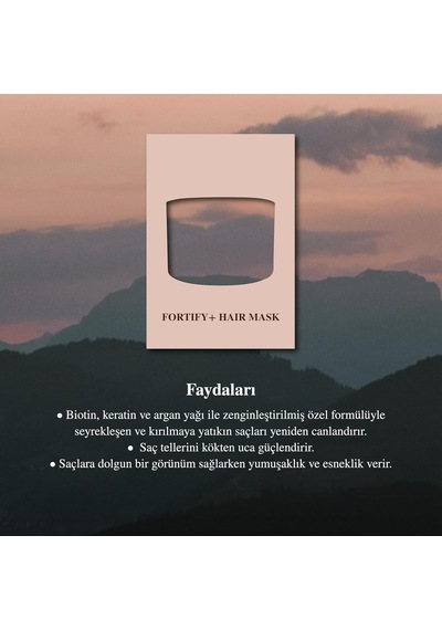 Fortify+ Hair Mask 300 Ml Biotin Series Saç Maskesi 89352747