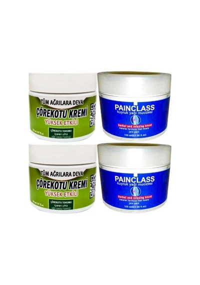 Süper Çörek Otu Orta Boy 2 X 100 Ml - Painclass Kuyruk Yağı 2 X 100 Ml Diğer