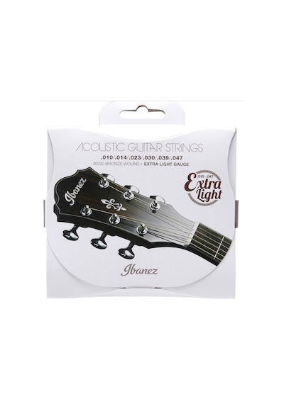 Ibanez IACS61C 80/20 Bronze Wound Extra Light Takım Tel Akustik G