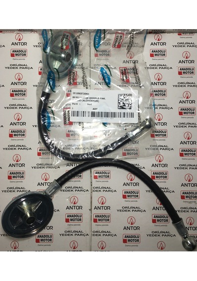ANTOR /lombardini 3ld450/510 4ld640/820 10/12/13/17hp Çanaklı Boru Plastik