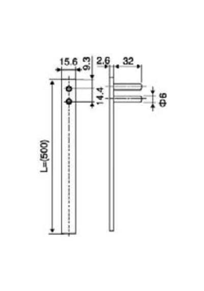Canex Merkezi Çekmece Kilidi 16mm 16 50mm