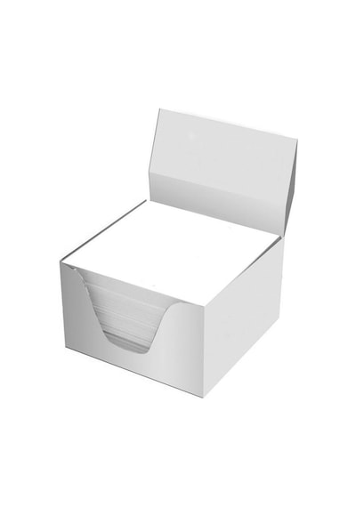Küp Blok Not Karton Kutulu 7X7 Cm