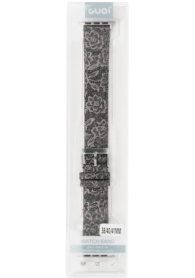 Newface - 912 - Apple Watch 38mm Creeper Desenli Kordon - Edntrend - - Kahverengi