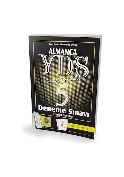 Almanca YDS 5 Deneme Sınavı - Özgün Sorular - Erdem Karabulut - Pelikan Yayınları