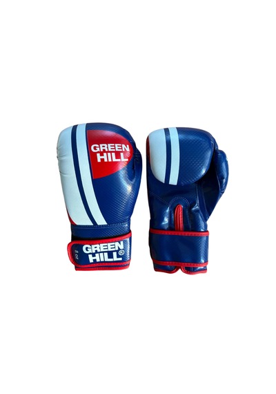 Green Hill Knockout Boks Eldiveni - Mavi