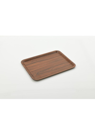 Erkoplas Lamine Sade Servis Tepsi Ceviz 32x44 Cm Görseldeki Renk