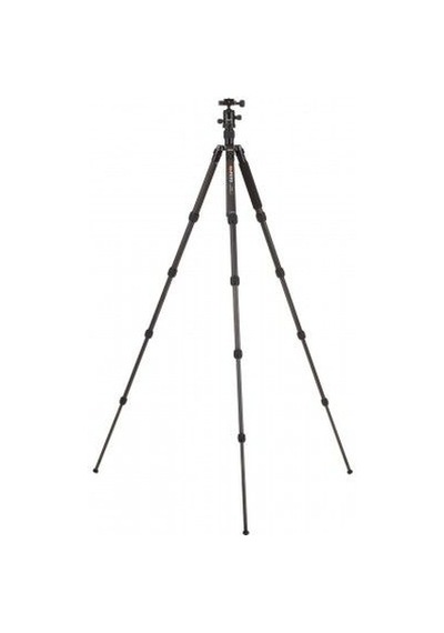 Mefoto C1350Q1K Roadtrip Carbon Fiber Travel Tripod Kit(Black)