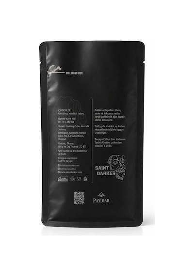 Saint Darker Drugar %100 Arabica Çekirdek Kahve 250 G