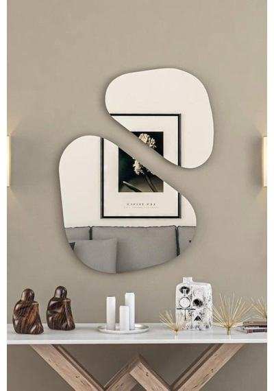 Enc Home Venüs Ayna Takımı Gümüş