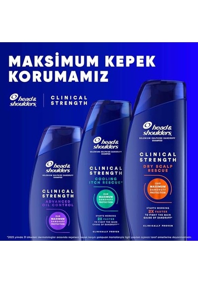 &amp Shoulders Clinical Strength Cooling Itch Rescue Kaşıntı Karşıtı Şampuan 400 Ml