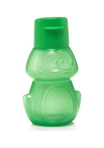 Tupperware Eco Aslan & Kurbağa  Şişe 350 ML Yeşil