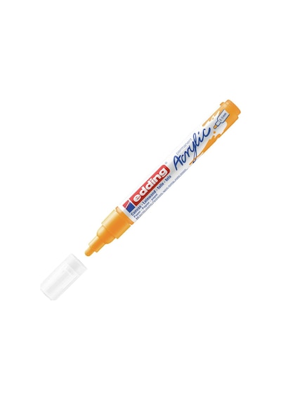 Edding Markör Akrilik Orta Uçlu 2-3 Mm Güneş Sarısı 906 5100