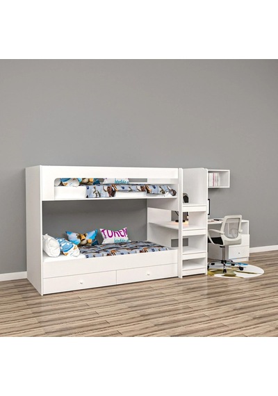 Opsiyon Genç Odası Takımı Mdf Antrasit Opsiyon Genç Odası Takımı Mdf Antrasit