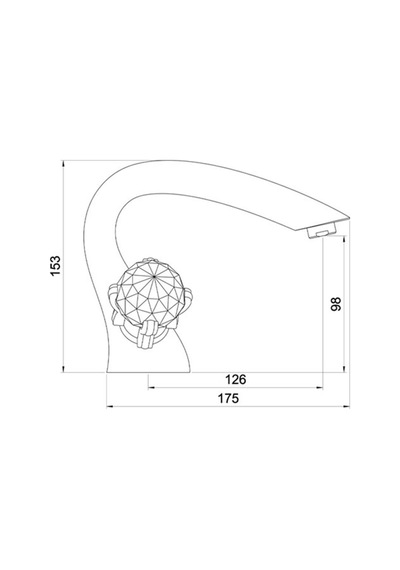 Fontana Fk-1713 Lavabo Bataryası Rose Gold
