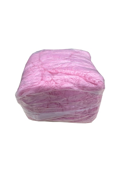 Omeyva Tek Kullanımlık İnce Galoş - Pembe - 400 Gr. - Ort. 500 Adet - Paket