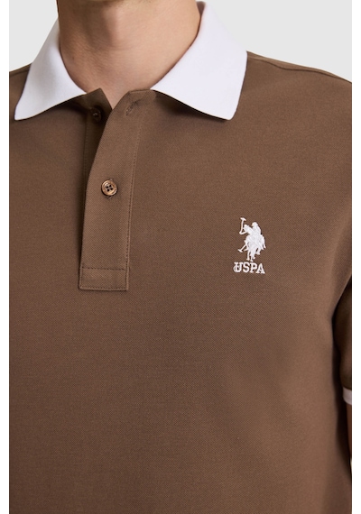 U.S. Polo Assn. U.s. Polo Assn. Erkek Kahverengi Tişört Basic 50326978-vr029
