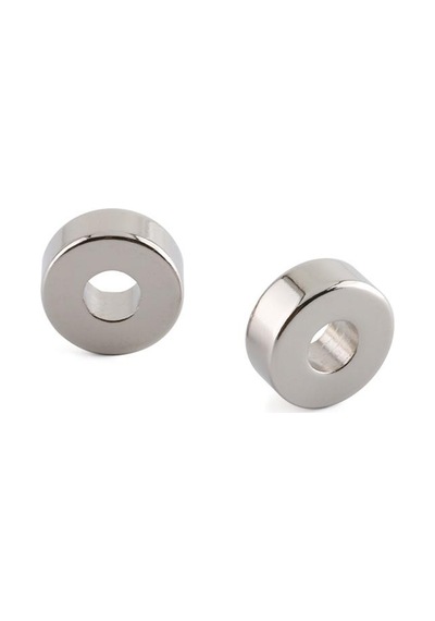 Ø15xø5x5 Mm N35 Halka Neodyum Mıknatıs 2 Adet - Dolap Ve Kapak Tutucu Mıknatıs Avm