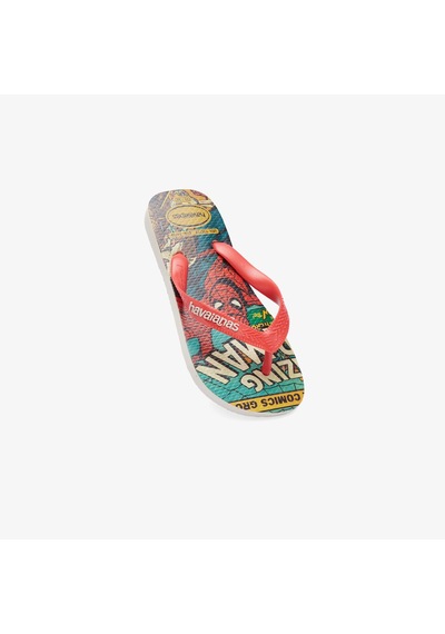Havaianas Marvel Çocuk Bej Terlik Düz 4147012