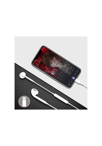 Dgc Avm İphone Ucu Çıkışlı Pop Up Kulakiçi Yumuşak Kontrol Tuşlu Kulaklık Siyah